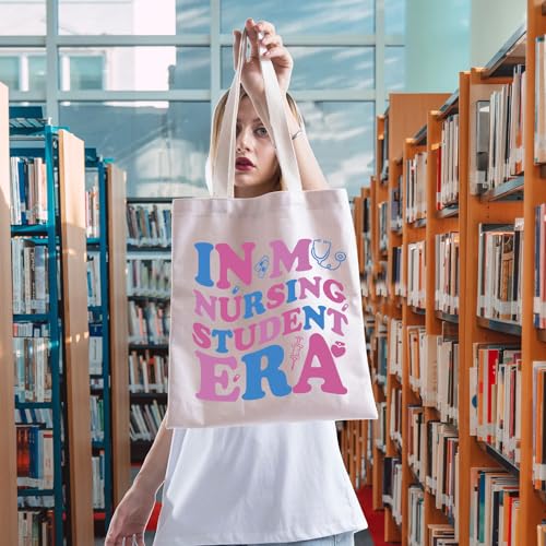 Bolso tote para estudiantes de enfermería y enfermeros: 'In My Nursing Student Era' miniatura 2