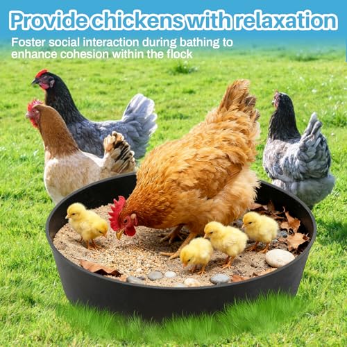 Baignoire pour poulets de 65 cm réglable avec 10 clous de fixation - 5