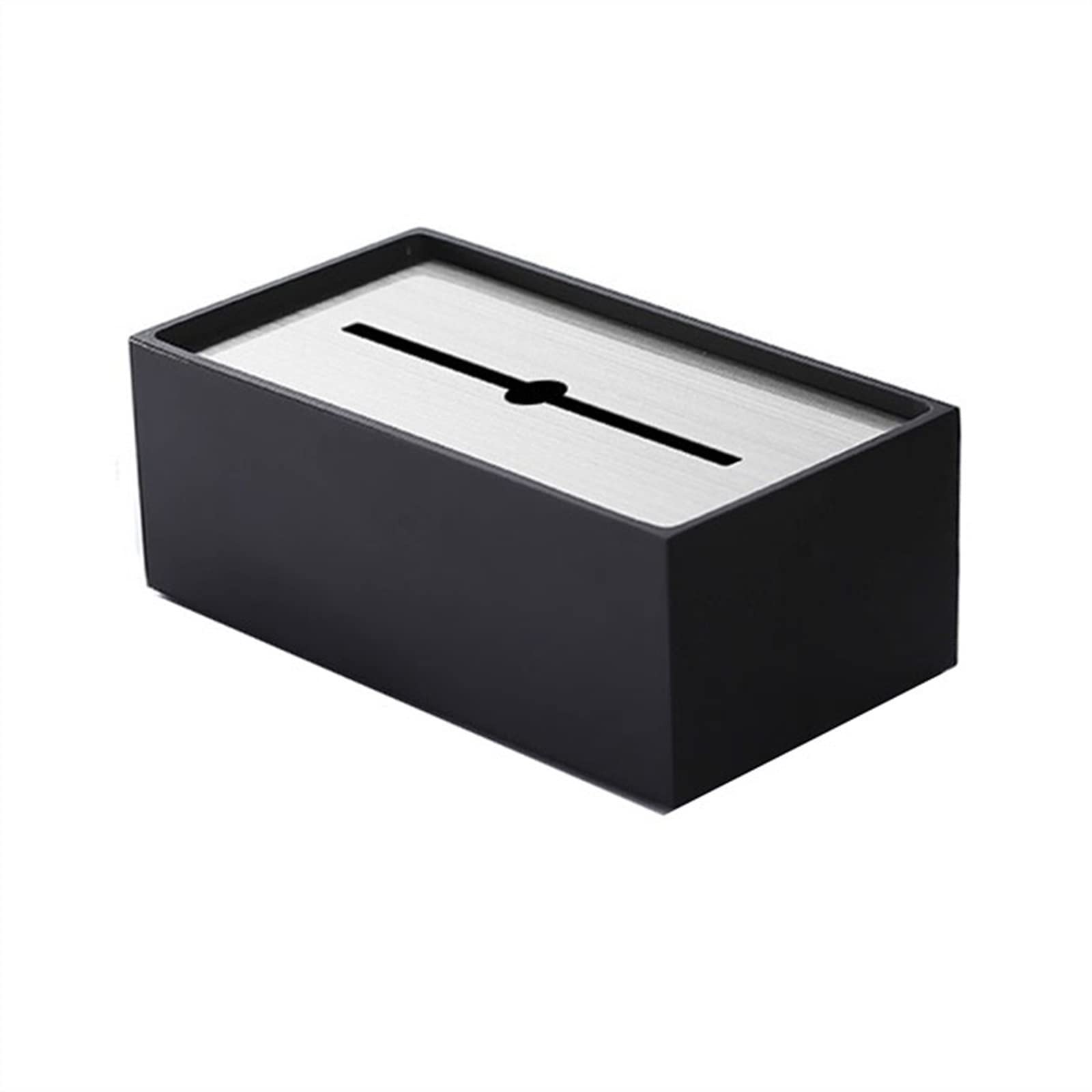 GTHTUHFD Tissue Paper Box Tissue Box Large Stainless Steel Tissue Box Light Luxury Creative Desktop Paper Box Desktop Napkin Box Bulk Tissues Boxes,A