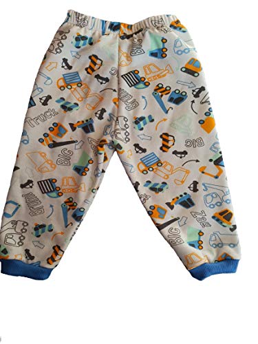 kit 2 pijamas inverno infantil menino moletinho flanelado quentinho 0 a 4 anos (0)