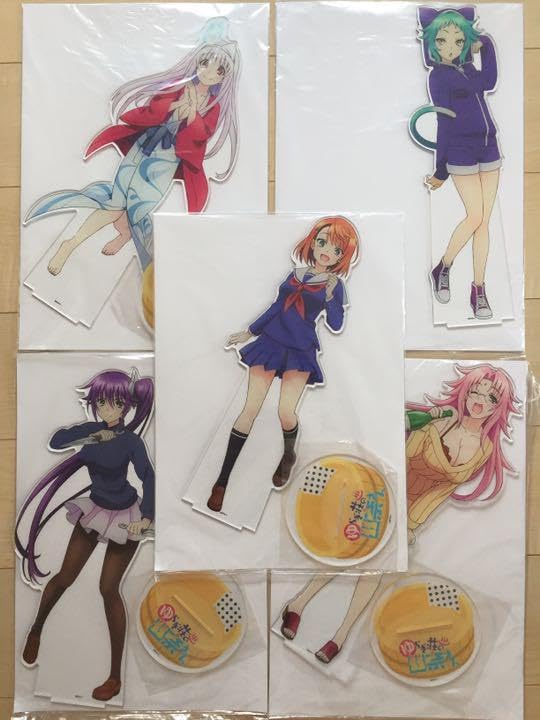 Amazon.co.jp: ゆらぎ荘の幽奈さん 特大アクリルスタンド 5種セット 