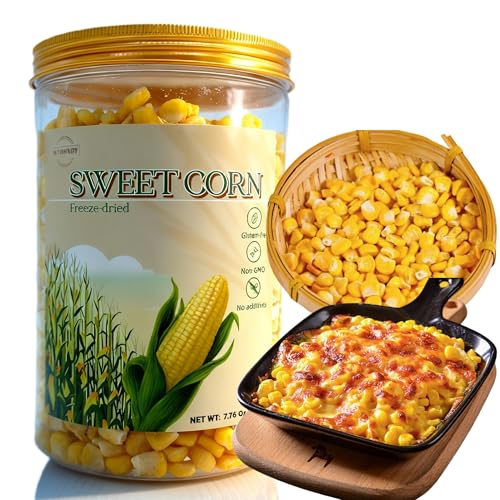 Freeze-Dried Sweet Corn - 7.76 oz (220 g) Gluten-Free | Dehydrated Corn
