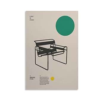 Amazon.co.jp: ワシリーチェア展ポスター バウハウスポスター