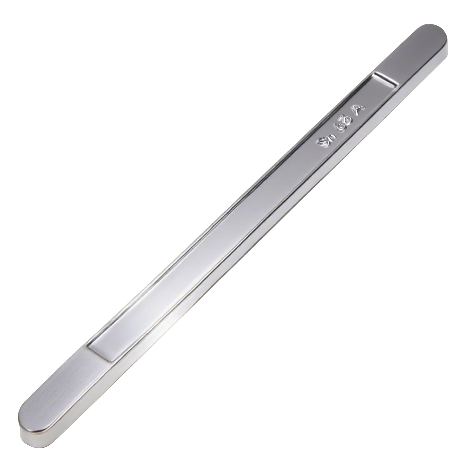 1 lb Alloy High Purity Tin Lead Solder Stick Pure Tin Rod Soldering Accessories Strip for Solder Pot Desoldering Bath Sn63A /Pb37 Antioxidant Strip Construction site Soldering for All Metal workings