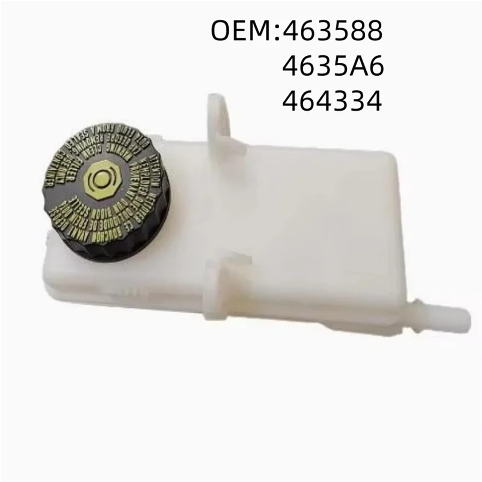 rura hamulcowa 463588 4635A6 464334 Pasuje do Peugeot 307 308 408 3008 5008 RCZ C4 Wąż zbiornika płynu hamulcowego Zaślepka(RESERVOIR 2)