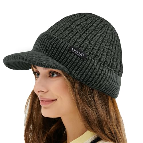 Gorro de invierno para mujer con forro de satén miniatura 2