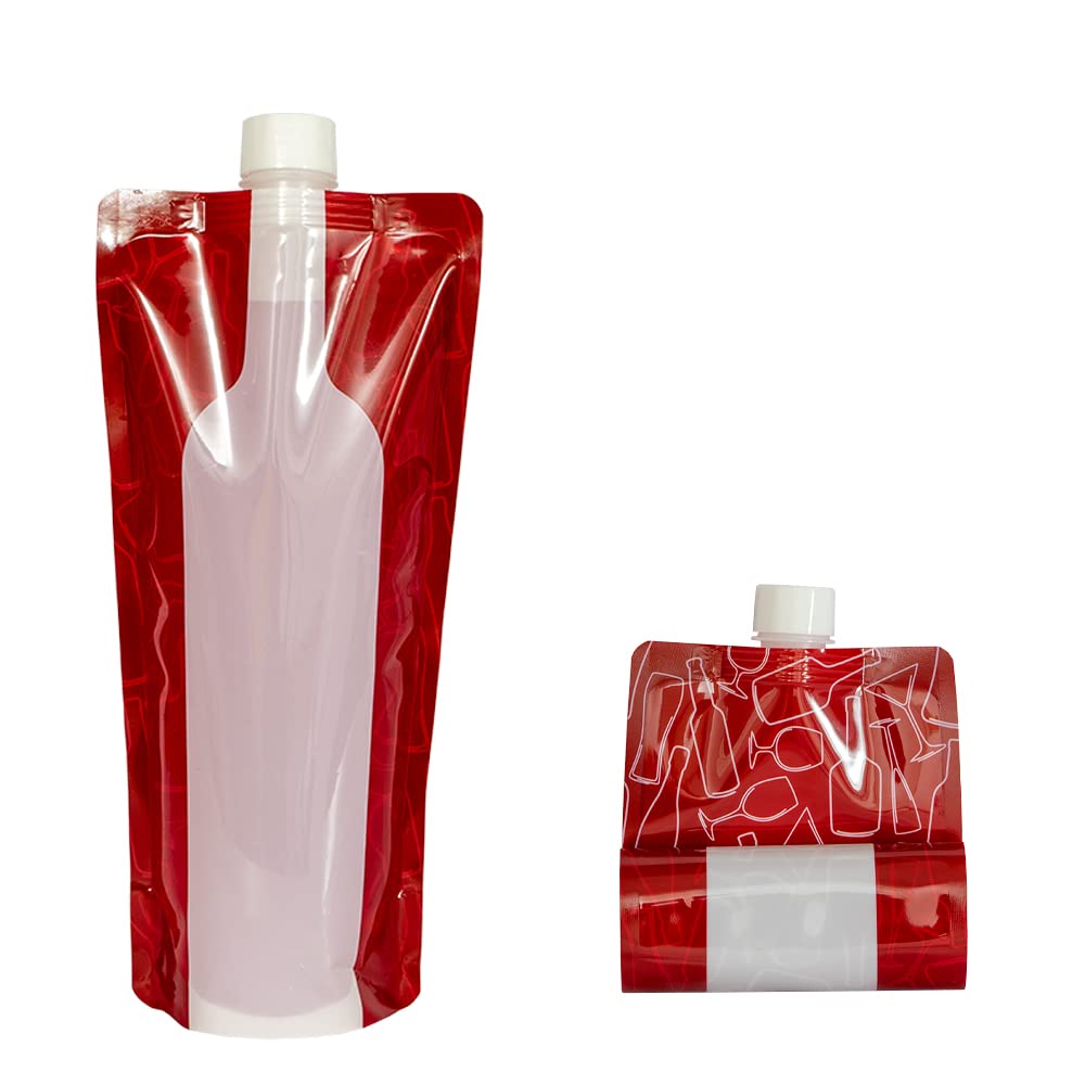 Bolsa de vino plegable, bolsa portátil para botella de vino, paquete de 12 soportes plegables a prueba de fugas para líquidos, bolsa de vino reutilizable para regalo, viajes, camping, barbacoa, 9