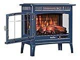 Duraflame 3D Infrared Electric Fireplace Stove with Remote Control, Navy - DFI-5010-07