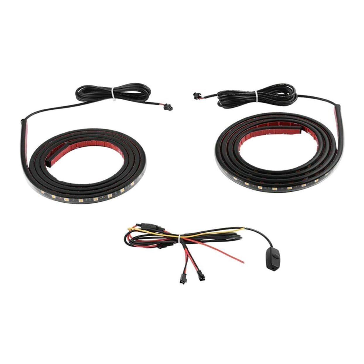 Set 3 Pezzi Strisce Luminose Bilaterali Cassone Pick-up, Accessorio Luci Camion Cavo Di Collegamento, Illuminazione Guida Notturna Per Veicoli Commerciali