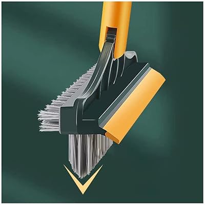 Premium 3-in-1 Floor Scrub Brush with Squeegee and Nigeria | Ubuy