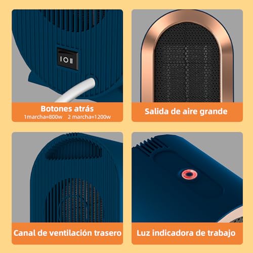 Opiniones y reviews de Calentador Electrico Portatil los mejores 5. 12 Imagen adicional