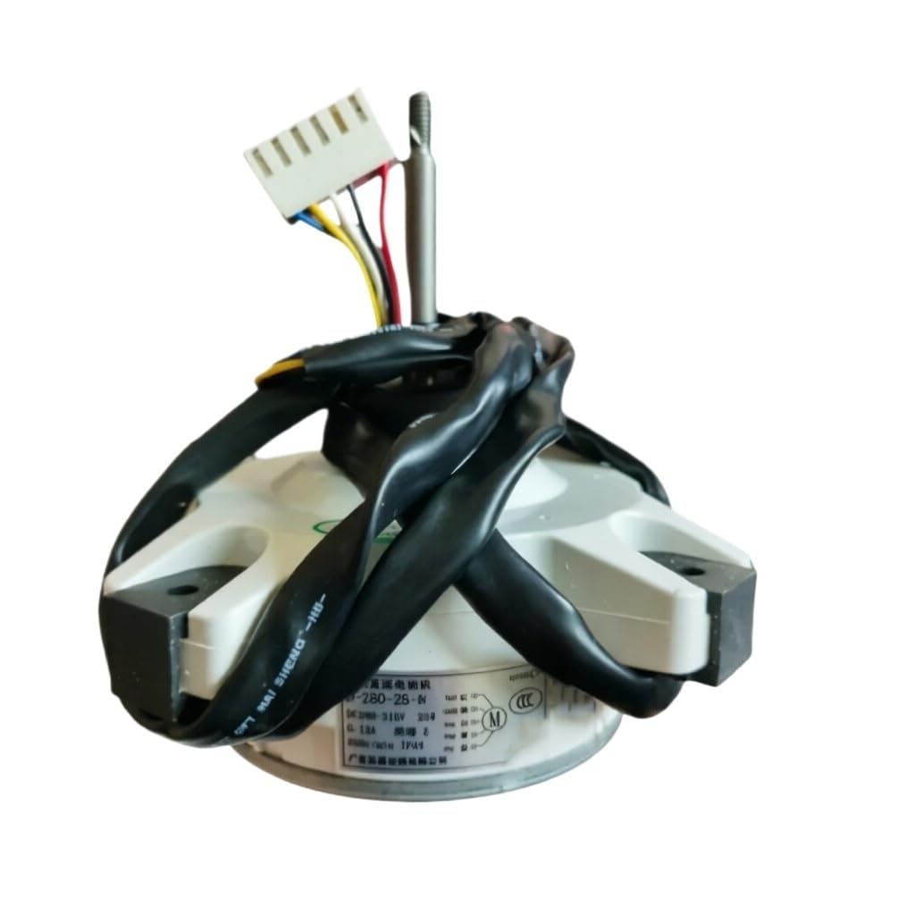 YILMVANY Inverter Air Conditioning Outdoor Fan Motor D-280-25-8A / N Reverses 25W 5-wire DC