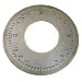 Stainless steel circular ring dial mechanical rotation dial instrument dial customization 130# 60# 2 (130# 60# 2 dial)