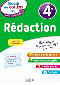 Paperback Réussir au collège - Rédaction 4e [French] Book