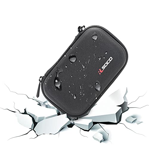 Image of RLSOCO Carrying Case Compatible with GQ EMF-390 Multi-Field & GQ GMC-500Plus /GMC-600 Geiger Counter Nuclear Radiation Detector Monitor Dosimeter (Case Only)