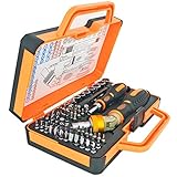 Double Ratcheting Screwdriver Set Ratcheting Socket Hand Tool Set 64 Bits Magnetic