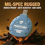 PixelFlash CF Card Reader (Blue) - Compact Flash Memory Card Adapter with USB 3.0, 5GB/s File Transfer, No-Bend Pins, Supports UDMA-7, Anti-Slip & Anti-Scratch, Compatible with Most Brands & OS - Image 3