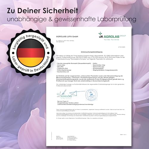 HERBIOS Wechseljahre Komplex mit Yamswurzel, Rotklee & Mönchspfeffer – Ansicht 6
