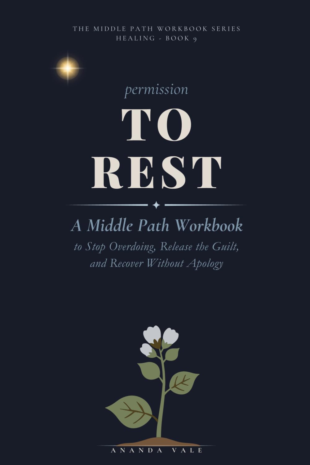 Permission to Rest: A Middle Path Workbook to Stop Overdoing, Release the Guilt, and Recover Without Apology