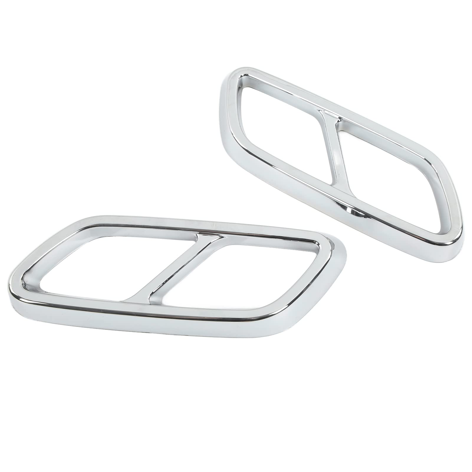 Garniture de Couvercle de Tuyau de Queue de Silencieux D'échappement Arrière pourClasse C W206 2021 Up (Électroargenture)