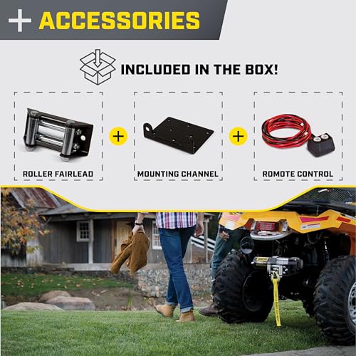 Champion Power Equipment 13004 3000-Lb. Atv/Utv Winch Kit thumb #5