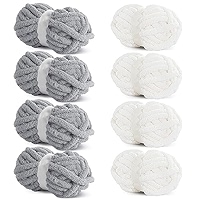 Amazon.com: HOMBYS 8 Pack Assorted Chunky Yarn for