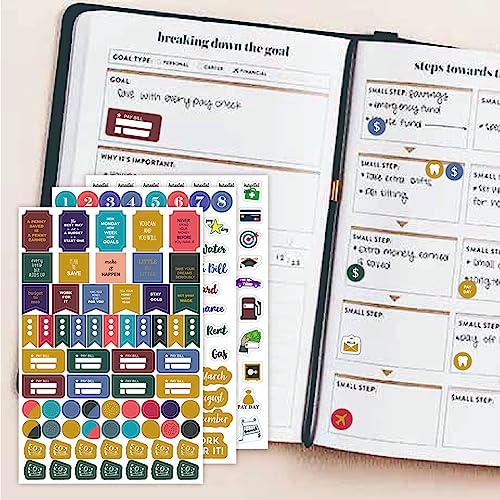 Zelten Recargas/folhas soltas para fichário de capa A5/organizador pessoal/planejador (A5 6 furos, a