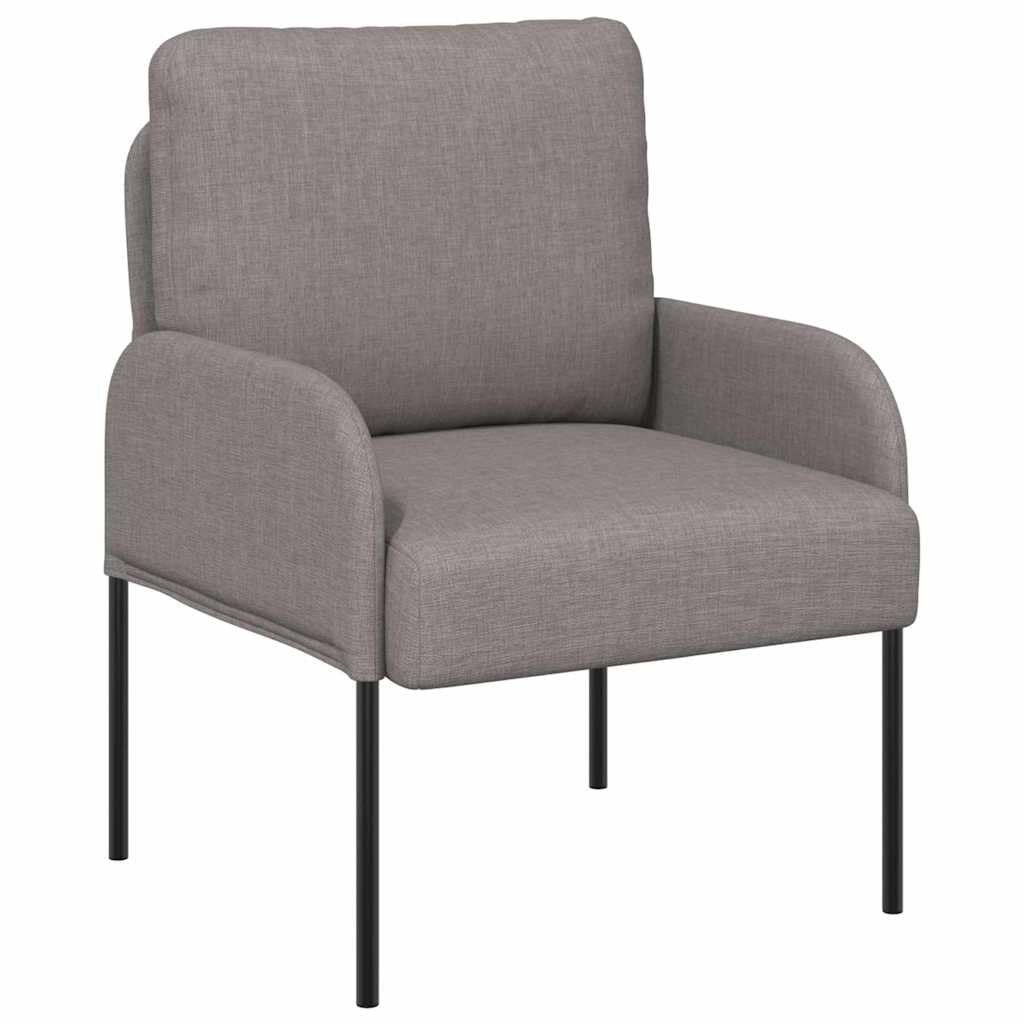 Sofas mit Kissen 55cm Taupe Sperrholz, Sofa Couch für Wohnzimmer Schlafzimmer Wohnung Gästezimmer Büro