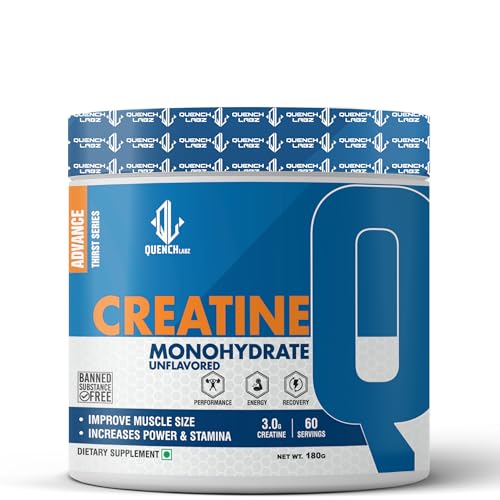 Image of Creatine Unflavoured (180gm) + Pre Workout Watermelon (170gm)