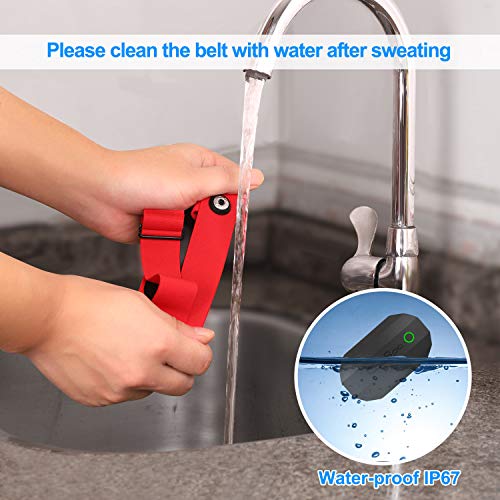 Image of COOSPO Bluetooth Heart Rate Monitor,BLE ANT+ Heart Rate Chest Strap Monitor,Dual HRM Heart Rate Sensor Compatible with Peloton,Zwift,DDP Yoga,Strava,Polar,Wahoo,Garmin Watches,GPS Bike Computers