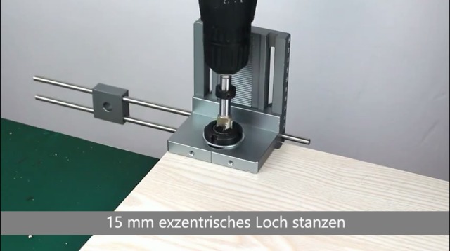 Wisamic Bohrschablone Jig – 6/8/10/15mm Dübelvorrichtung Für Präzises Holzwerken