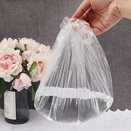 image for 100pcs Shower Caps, Segbeauty Stretchable Max 20.5 inches Thick Dispos