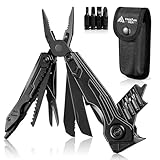 Freelander 20-in-1 Multitool, Multi Tool Pocket Knife with Screwdriver, Bottle Opener, Nylon Sheath and Pocket Clip, Needle Nose Pliers, EDC Multi-Tool Gear Gift for Him, Men