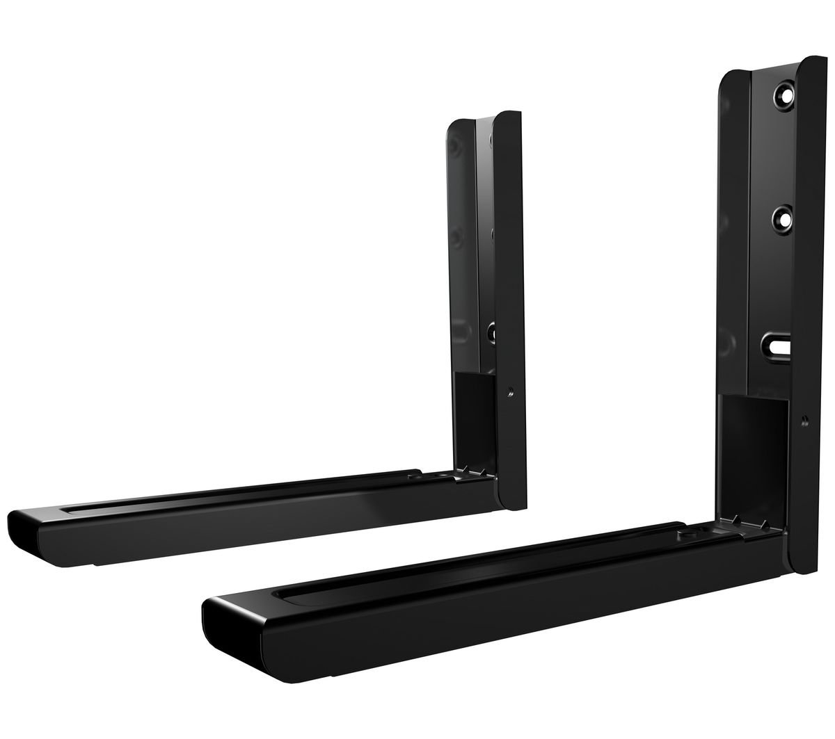 AVF Universal Microwave Wall Bracket - 45cm - Black