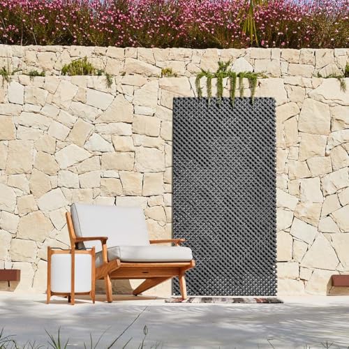 Nortene | Celosia Lop 1x2 M. Antracita | Decoración Exterior | Cerramientos Ambientes Modernos