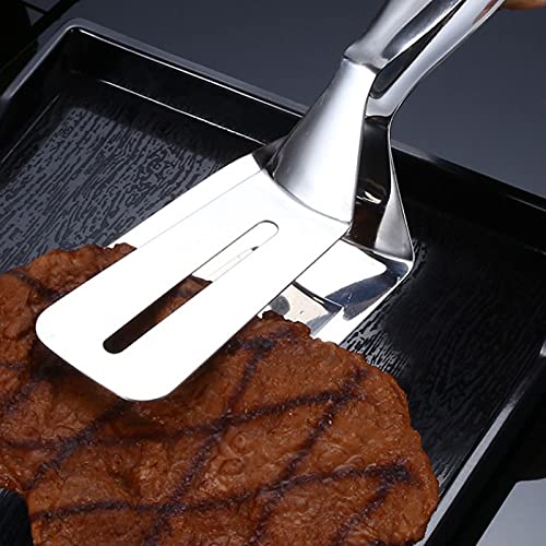 Szczypce Szczypce spożywcze ze stali nierdzewnej, Class Class Class Class, Grill Kitchen Tong, łatwiejszy do obsługi, łatwy i wygodny do czyszczenia, rozmiar: 260 mm