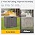 EAST OAK Outdoor Storage Box, 31 Gallon Deck Box Indoor and Outdoor Use, Waterproof Resin Storage Bin with Latch for Patio Cushions, Gardening Tools, UV Resistant, Deep Grey