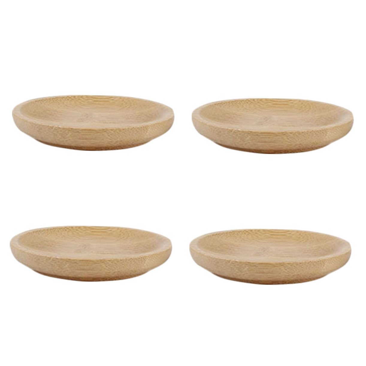 GRIRIW 4pcs Creative Small Plate Sauce Cups Japanese Soy Dish Small Dip Dish Serving Dishes Food Appetizer Plate Appetizers Bowl Small Dip Bowls. Dipping Sauce Bowls re-usable