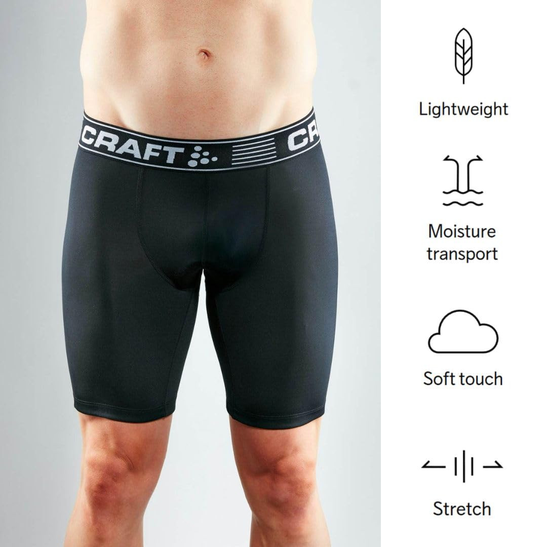 Craft Greatness Spodenki Rowerowe - Czarne/Białe, S