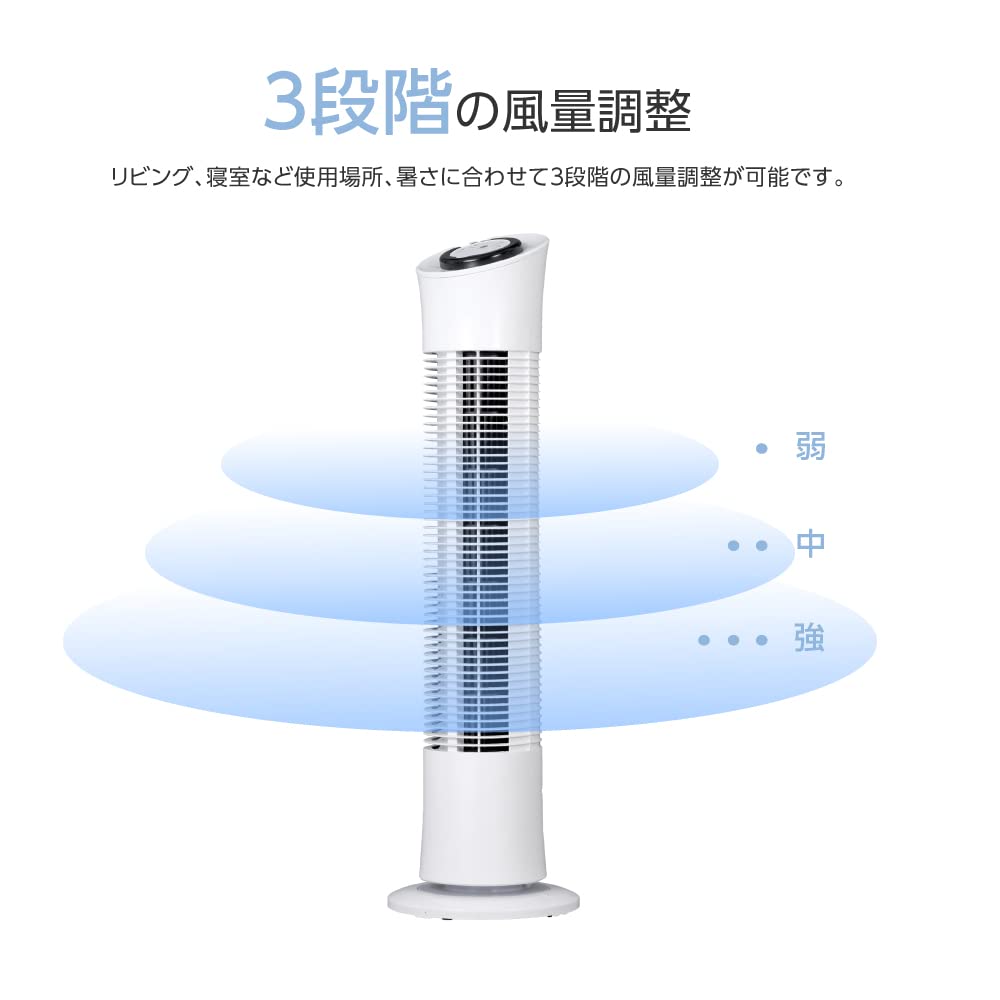 Amazon.co.jp: 【サカモト商事 】タワーファン スリム 羽根なし扇風機