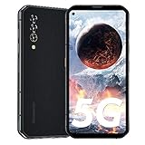 5G Telephone Portable Incassable, 8Go+256Go, Blackview® BL6000 Pro Smartphone Débloqué (Écran Perforé FHD+ 6.36 Pouces, Caméra Arrière Triple 48MP+16MP, Batterie 5280mAh, Android 10, NFC)-Global
