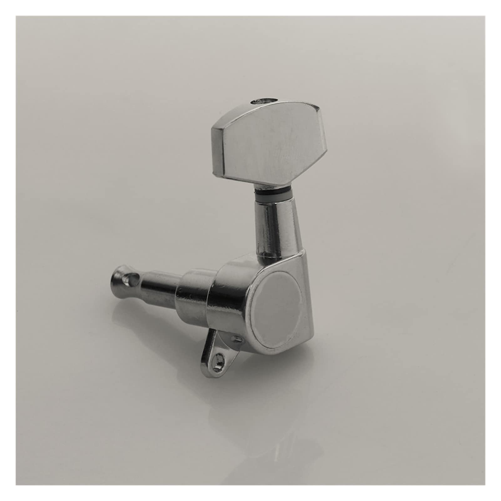 6pcs New Chrome Inline Guitar String String Tuning Pegs Sintonizzatore Machine Testa Macchina Professionale Durevole Testa per Chitarra Elettrica Acustica Locking Tuners