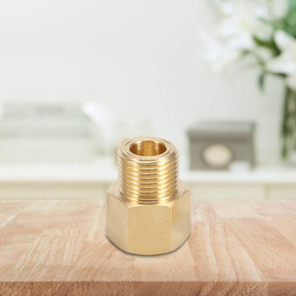 Adapter Butli CO2, Mosiężny Zbiornik Butli W21.8 CGA320 Adapter Adaptera Regulatora Złącze Adaptera Złącze Zbiornika Akcesoria Konwertera (Konwertuj W21.8 na CGA320)