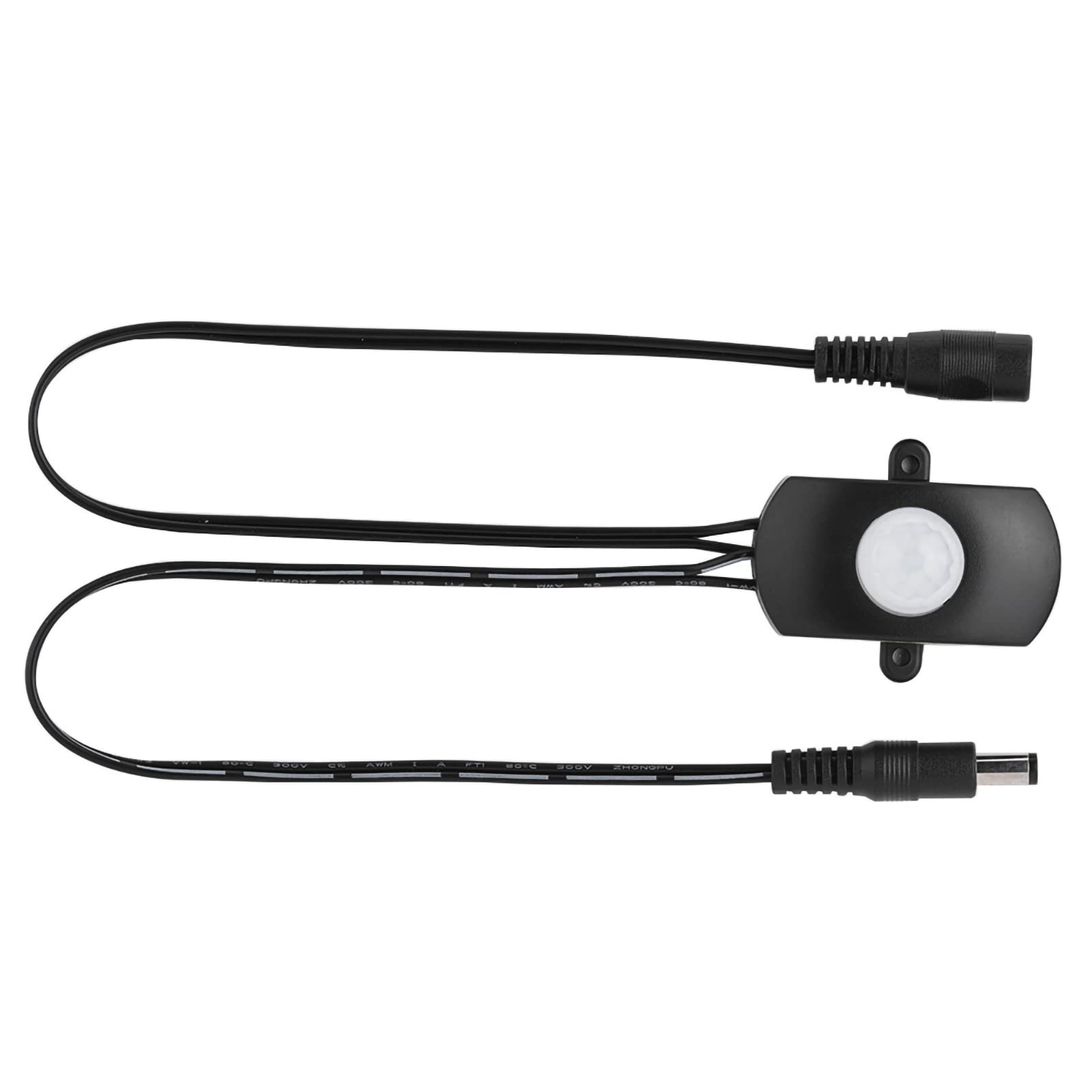 5A DC 6-24V 5-7m Sensing Distance,for Automatic Sensory Device,for LED Strips Security System (Black)