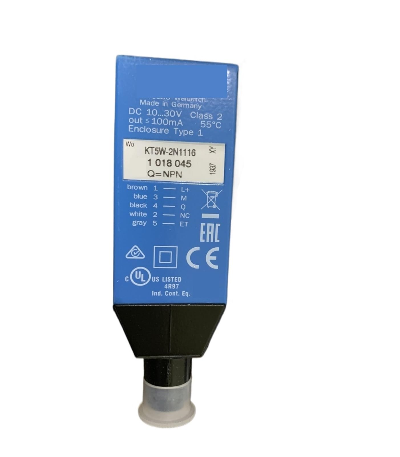 JJKKOZVQF KT5W-2N1116 photoelectric sensor switch Making electromechanical 1018045 10-30V
