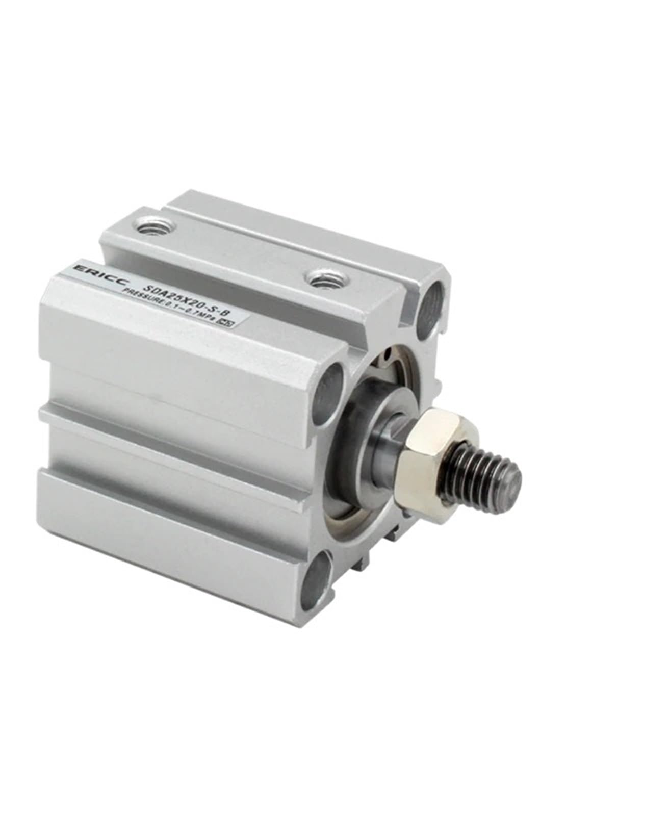 Cylindre pneumatique SDA20 double action bore 20mm anti fuite d'air