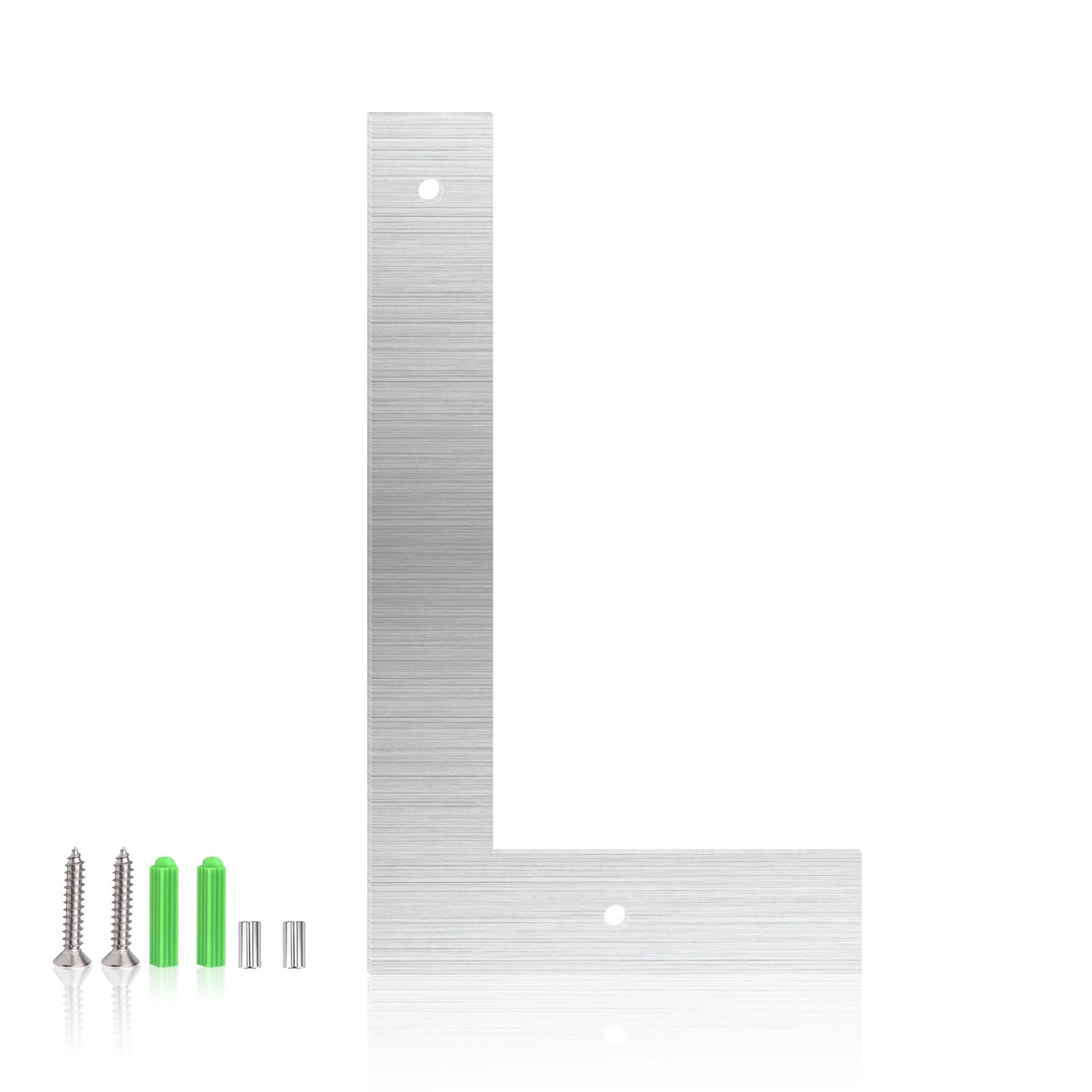 3 Inch Modern Floating Stainless Steel House Address Numbers, Silver Stainless Steel Metal House Address Letters, Modern Floating Mailbox Numbers for