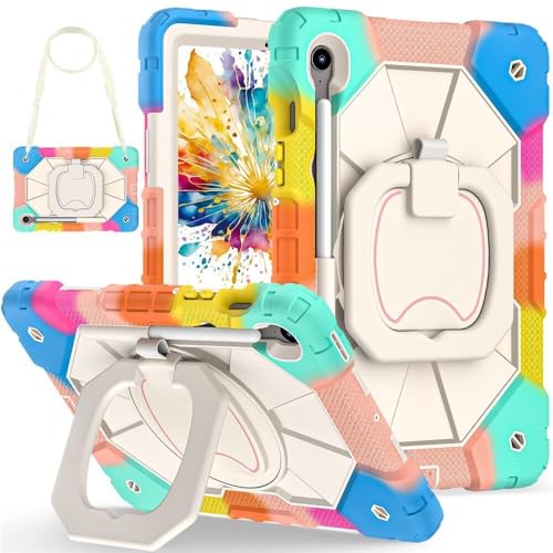 Coque Galaxy Tab S10 FE rotative pour cuisiner et voyager