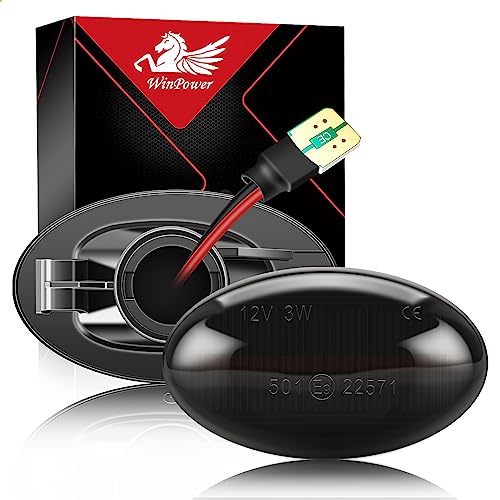 WinPower Turn Signal Light Bulbs Side Marker Lights LED Indicator Repeater Lamp Compatible with W450 W452 W168 W415 W639 W447, etc., 2 Pcs