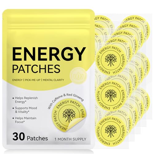 Arkture Energy Patches Plant-Based Formula Patch for Women Men 30 Patches